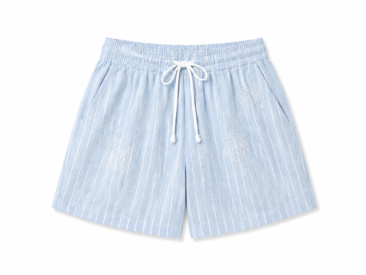 The Breeze Set — Light Blue & White