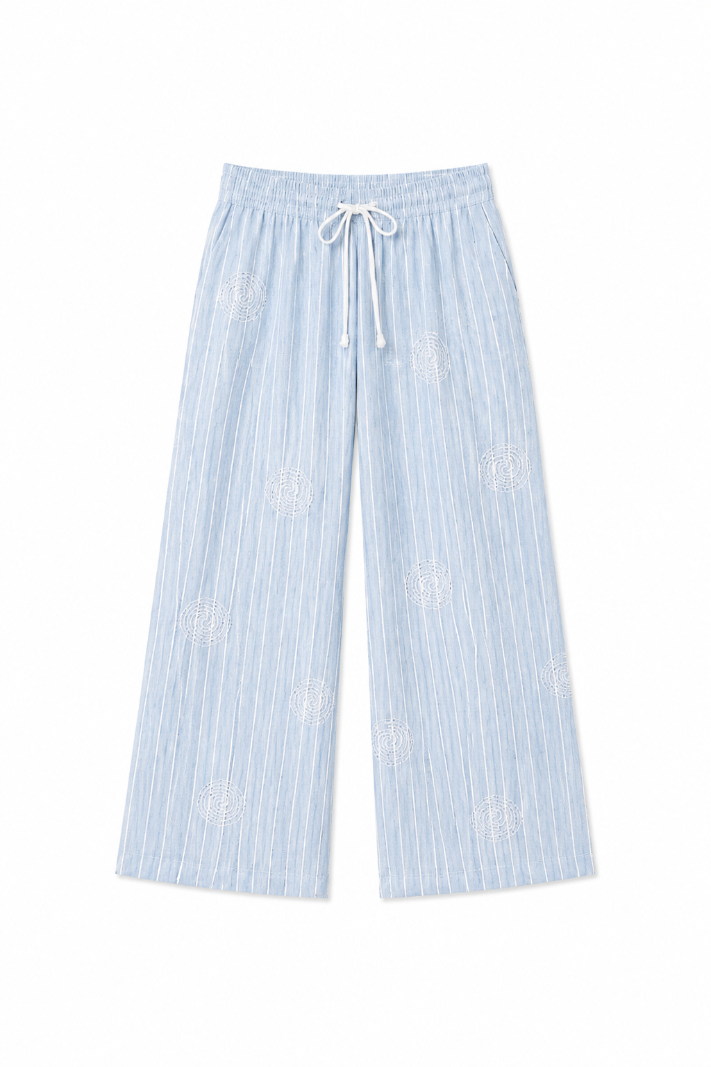 The Breeze Set — Light Blue & White