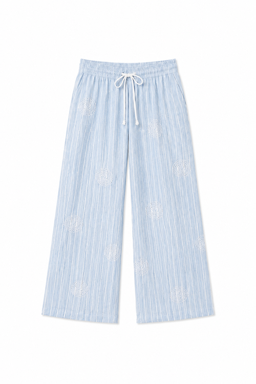 The Breeze Set — Light Blue & White